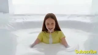 Girl Jumping on Giant Rainbow Jelly Egg 🌈 | Oddly Satisfying ASMR Video