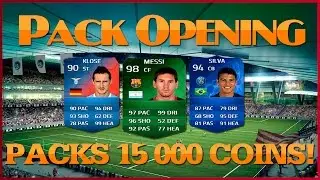 [FIFA 14 ULTIMATE TEAM PACK OPENING | ОТКРЫТИЕ ПАКОВ ЗА 15 000 МОНЕТ]