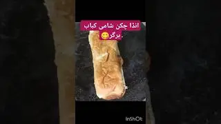 Anda Shami Burger |انڈا شامی Street style recipe| #andashamiburger #chickenshamiburger #shamiburger