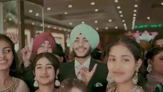 Punjabi Wedding Highlights | Harsimran & Manpreet | Singh Lens Crew | 7696513422
