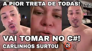 TRETA! CARLINHOS MAIA PERDE O CONTROLE E SURT# AO VIVO!