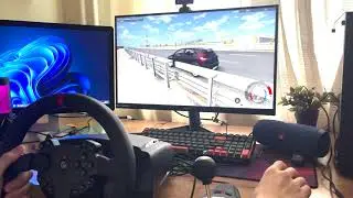 KIA RIO with a Steering Wheel | BeamNG.drive