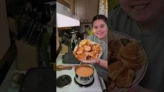 Tomato soup & mini grilled cheese 🥣🥪 #Dinner #Cooking #Fail #CookWithMe