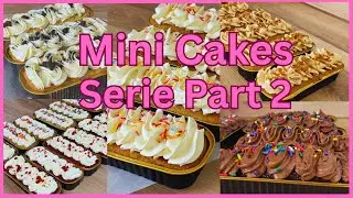 Mini Cakes Serie | Mini Cake Business Series | Learn How to Make 7 Flavors from Scratch! 🍰 | PART 2