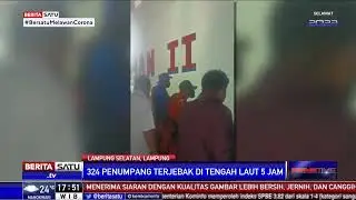 KMP Amadea Kandas di Selat Sunda, 324 Penumpang Terjebak di Tengah Laut Selama 5 Jam