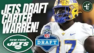 BREAKING: Carter Warren DRAFTED By The New York Jets! | 2023 NFL Draft