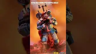 JoyToy 1/18 Warhammer 40K Astra Militarum Tempestus Scions Command Squad 55th Kappic Eagles
