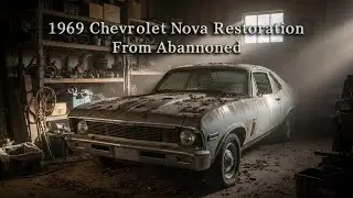 ASMR Full Restoration: 1969 Chevrolet Nova Transformed from Rust to Showroom Shine