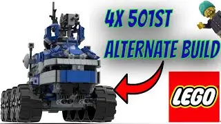 4x 501st Battlepack TURBO TANK!  Lego Star Wars Alternate Build 75280 MOC (+ extra parts)