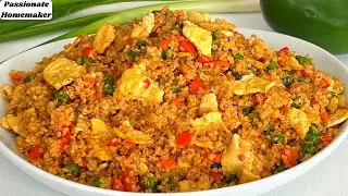 Quinoa Egg Fried Rice - Schezwan Quinoa Egg Fried Rice-Quinoa Fried Rice Indian Style-Quinoa Recipes