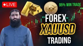 Live Forex & Crypto Trading &ndash; Bitcoin & Gold Price Action #goldtrading  &ndash; Session #68 | #mkyfx