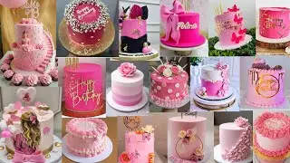 🎀 Pink Colour Birthday Cake Designs For Girls/Cake Designs/Birthday Cake/Girls Birthday Cake 