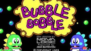 Bubble Bobble MS-DOS Music - Tandy