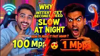 Why Your INTERNET Speed Drops at Night