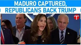 'A glorious day': Republican lawmakers hail Maduro's capture, voice support for Machado