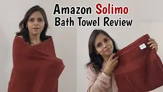 Amazon Brand Solimo Cotton Bath Towel Review | 380 GSM for Rs 329 | Amazon Solimo Towel Review