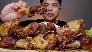 NATIVE CHICKEN ADOBO CLASSIC | ADOBONG MANOK NA TAGALOG MUKBANG | MUKBANG ASMR