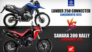 QUAL COMPRAR EM 2025? - LANDER 250 CONNECTED VS SAHARA 300