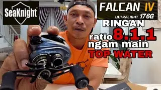 Bait casting reel review. SEAKNIGHT FALCAN IV.