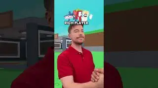 Newbie player and rich friendship #roblox #stealabrainrot