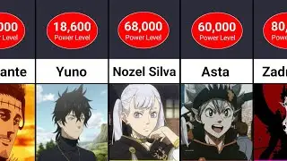 Top 50 Strongest Black Clover Characters | Power Comparison | Power Levels 