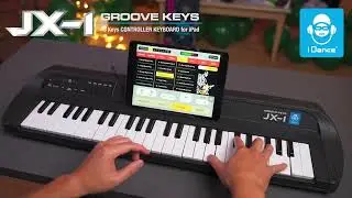iDance GROOVEKEYS JX-1,Tr&aring;dl&oslash;s kontroller for iKEYS STASJON: Synthesizer-app for iPad og Android