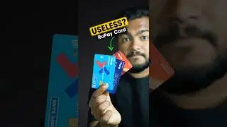 RuPay Credit Card - Should You Take or AVOID? #rupaycard #creditcard
