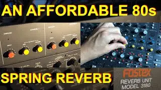 Как я использую Fostex 3180 Spring Reverb