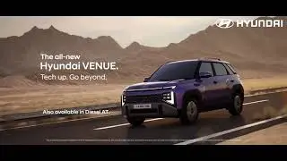 Hyundai VENUE | Diamond-Cut Alloy Wheels, Horizon LED Tail Lamps & Roof Rails | 2025 SUV