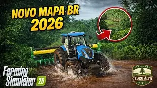 MEU NOVO MAPA PRO FARMING SIMULATOR 25! - FAZENDA CEDRO ALTO!