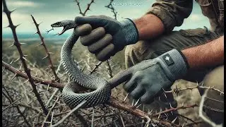 🧤 WZQH 23.6 Inches Leather Animal Handling Gloves | Best Snake Bite Proof Gloves 🧤