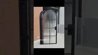 Are you looking for iron door?How about French door?#frenchdoor#steelglassdoor#porte-fran&ccedil;aise