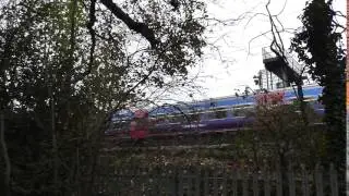 Govia Great Northern Class 365 speeds through Hatfield, ECML (24/11/15)