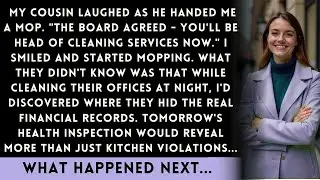 Family Made Me Janitor Of Our Restaurant Chain, But Health Inspector's Visit Changed Everything!