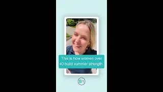 This is how women over 40 build summer strength
