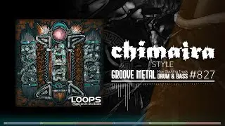 Groove Metal Backing Track / Drum And Bass / Chimaira Style / 190 bpm Jam in D Minor