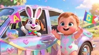 Baby and the Valentine Train 💝🚂 Fun Holiday Song for Kids | Playful Learning Adventure