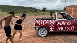 COLOCAM NOME DA EX DO BRUTINHO NO SEU CARRO e sua namorada fica furiosa