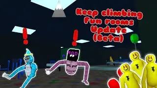 NEW keep climbing level fun backrooms update(beta)!!