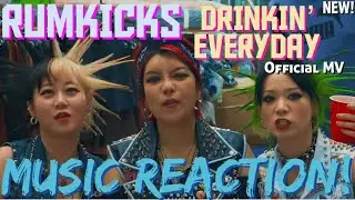 DRINK, DRINK OI OI OI!!🍻RUMKICKS - DRINKIN&rsquo; EVERYDAY Official MV(New!) Music Reaction🔥