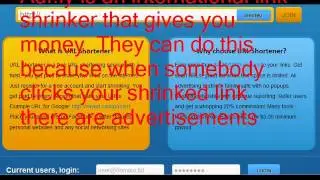 Adf ly the link shrinker that gives you money