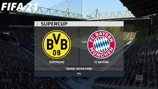 Borussia Dortmund VS Bayern Munich | DFL-Supercup | FIFA 21 |
