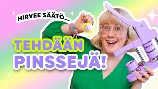 EPIC FAIL 🤦 Tehdään itse pinssejä 🤩 ♡ ARVONTA ♡ DIY