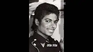 Michael jackson  2000s and 80s then and now #morph #michaeljacksonthekingofpop #edit