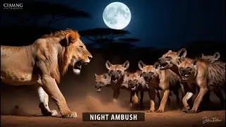 Night Ambush | Lioness vs Hyena Showdown 1307