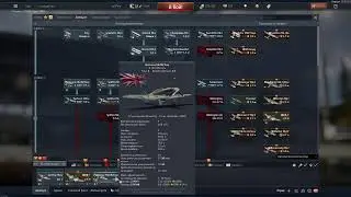 War Thunder | Лётка Британии с 0