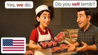 us Real Butcher Shop Talk | A1-A2 | Learn English for Beginners Fast