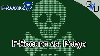 F-Secure vs. Petya V2 Ransomware | QSO4YOU Tech
