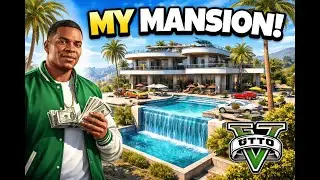 Buying my first mansion in the new DLC 🏠 (Grand Theft Auto)