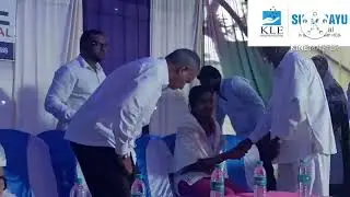 HCG KLE-Suchirayu Hospital Hubli Health check up program conducted a Millat Hospital in Alnavar